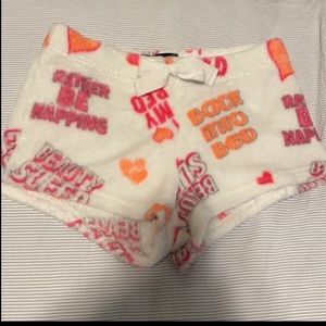 Em & Alfie plush PJ shorts Size Small